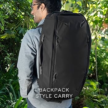Amazon.com: Peak Design Travel Duffelpack 45-65L, Black